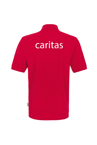 Poloshirt Ravina - speziell für die Caritas, tailliert geschnitten, Farbe: weiß, Größe: XS