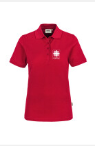 Poloshirt Ravina - speziell für die Caritas, tailliert geschnitten, Farbe: rot, Größe: XS