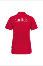 Poloshirt Ravina - speziell für die Caritas, tailliert geschnitten, Farbe: rot, Größe: XS