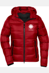 Outdoorjacke Lysara - speziell für die Caritas, tailliert geschnitten, Farbe: rot/schwarz, Größe: XS