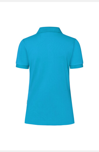 Poloshirt Joana, tailliert geschnitten, Farbe: türkis, Größe: XS