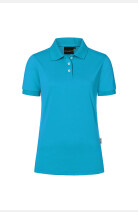 Poloshirt Joana, tailliert geschnitten, Farbe: türkis, Größe: XS