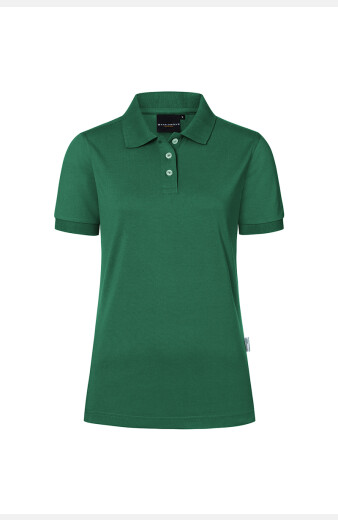 Poloshirt Joana, tailliert geschnitten, Farbe: dunkelgrün, Größe: XS