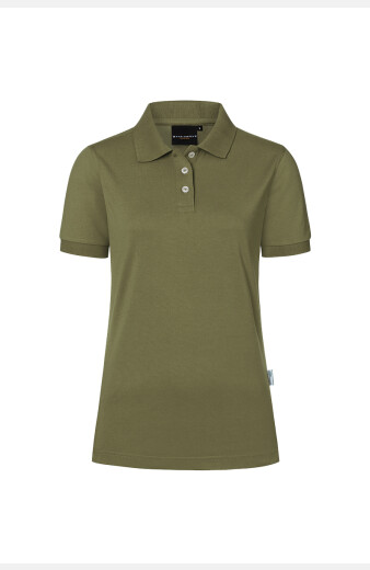 Poloshirt Tarona, tailliert geschnitten, Farbe: moosgrün, Größe: XS