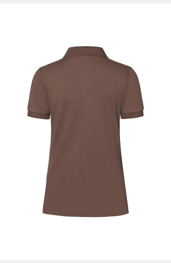 Poloshirt Joana, tailliert geschnitten, Farbe: hellbraun, Größe: XS