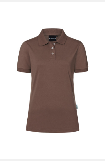 Poloshirt Tarona, tailliert geschnitten, Farbe: hellbraun, Größe: XS