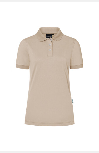 Poloshirt Joana, tailliert geschnitten, Farbe: beige, Größe: XS