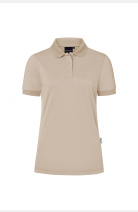 Poloshirt Tarona, tailliert geschnitten, Farbe: beige, Größe: XS