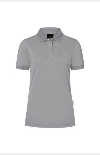 Poloshirt Joana, tailliert geschnitten, Farbe: grau, Größe: XS