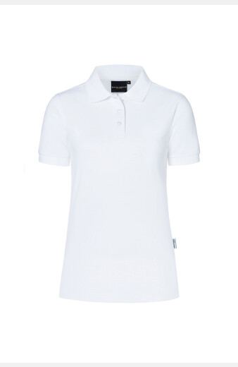 Poloshirt Joana, tailliert geschnitten, Farbe: weiß, Größe: XS