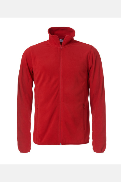 Microfleecejacke Tevar, gerade geschnitten, Farbe: rot,...