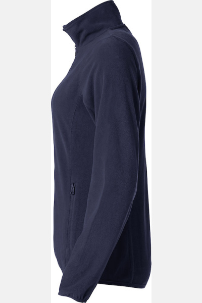 Microfleecejacke Tevara, tailliert geschnitten, Farbe: navy, Größe: XS