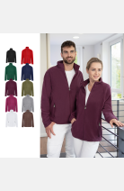 Fleecejacke Velora, tailliert geschnitten, Farbe: rot, Größe: XS