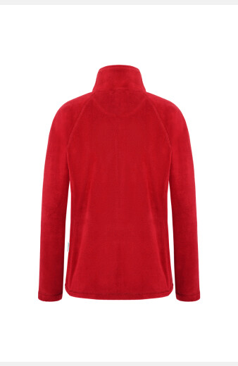 Fleecejacke Denise, tailliert geschnitten, Farbe: rot,...