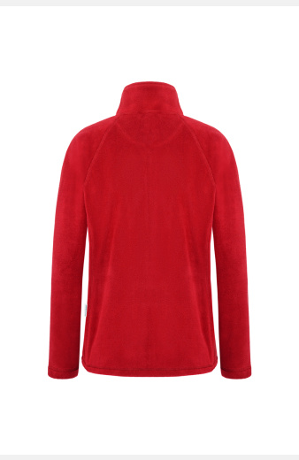 Fleecejacke Velora, tailliert geschnitten, Farbe: rot,...