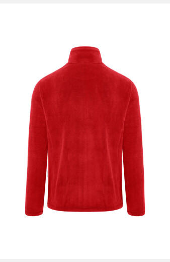 Fleecejacke Velorin, gerade geschnitten, Farbe: rot,...