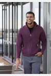Fleecejacke Velorin, gerade geschnitten, Farbe: rot, Größe: M