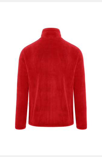 Fleecejacke Velorin, gerade geschnitten, Farbe: rot,...