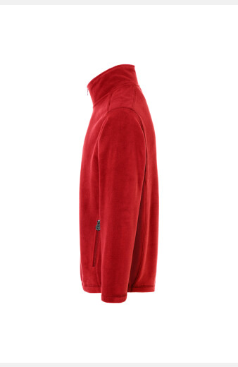 Fleecejacke Velorin, gerade geschnitten, Farbe: rot, Größe: XL