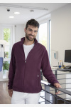Fleecejacke Velorin, gerade geschnitten, Farbe: rot, Größe: XL