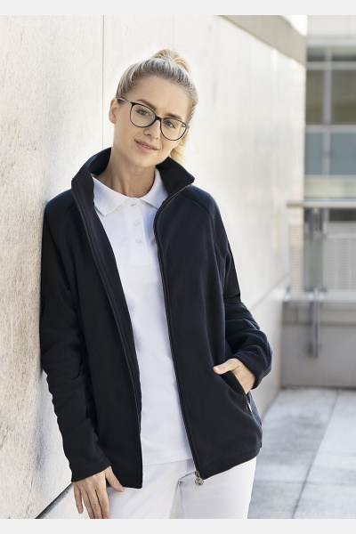 Fleecejacke Velorin, gerade geschnitten, Farbe: navy, Größe: 5XL