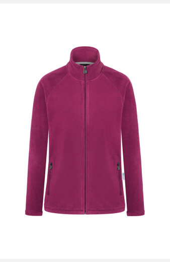 Fleecejacke Velora, tailliert geschnitten, Farbe: fuchsia, Größe: XS