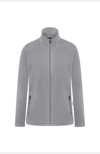 Fleecejacke Velora, tailliert geschnitten, Farbe: grau, Größe: XS