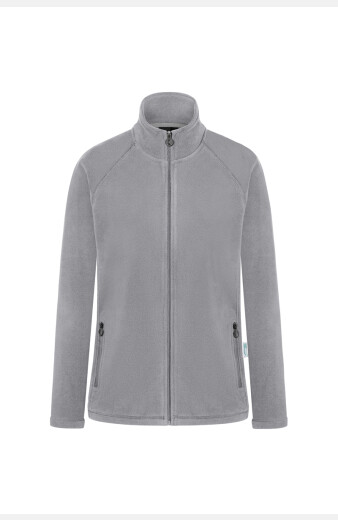 Fleecejacke Velora, tailliert geschnitten, Farbe: grau,...