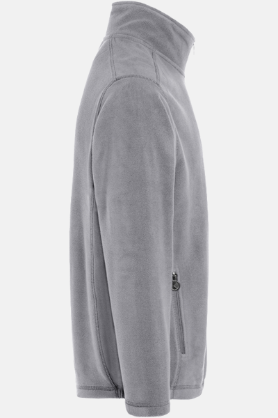 Fleecejacke Velorin, gerade geschnitten, Farbe: grau,...