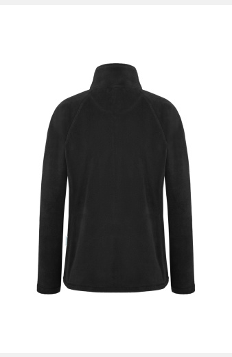 Fleecejacke Velora, tailliert geschnitten, Farbe: schwarz, Größe: XS