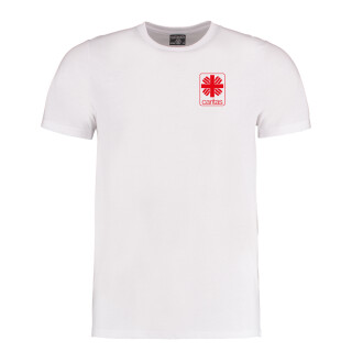 Unisex T-Shirt, Farbe: weiß für den Caritasverband...