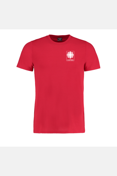 Unisex T-Shirt, Farbe: Rot, Größe: S