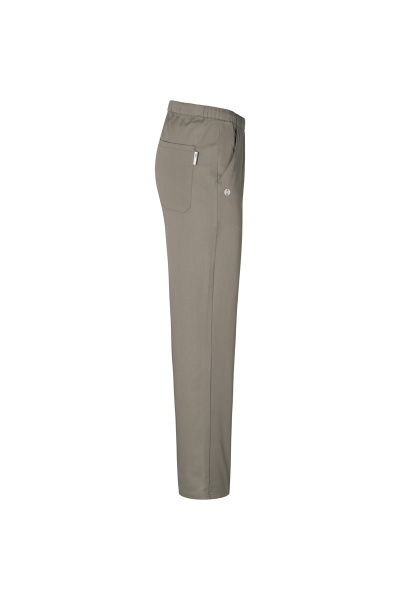Fair und nachhaltig produzierte Unisex Bundhose Juri mit "Grüner Knopf" Label, Farbe: salbei, Größe: L