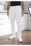 Fair und nachhaltig produzierte Unisex Bundhose Juri mit "Grüner Knopf" Label, Farbe: platingrau, Größe: XS