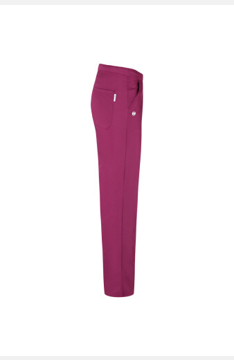 Fair und nachhaltig produzierte Unisex Bundhose Juri mit "Grüner Knopf" Label, Farbe: fuchsia, Größe: 2XL