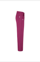 Fair und nachhaltig produzierte Unisex Bundhose Juri mit "Grüner Knopf" Label, Farbe: fuchsia, Größe: 2XL