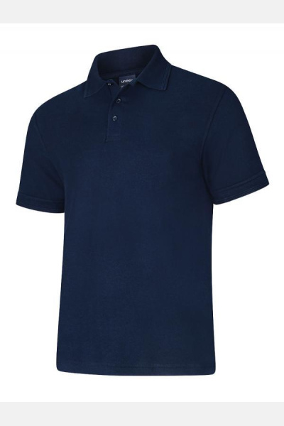 Unisex Deluxe Poloshirt , Farbe: navy, Größe:M