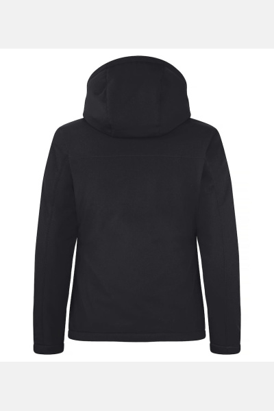 Damen Softshelljacke Pia, tailliert geschnitten, Farbe: schwarz, Größe: S