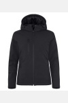 Damen Softshelljacke Pia, tailliert geschnitten, Farbe: schwarz, Größe: S