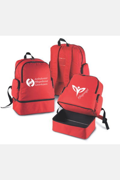 Rucksack Lukas, Farbe: rot