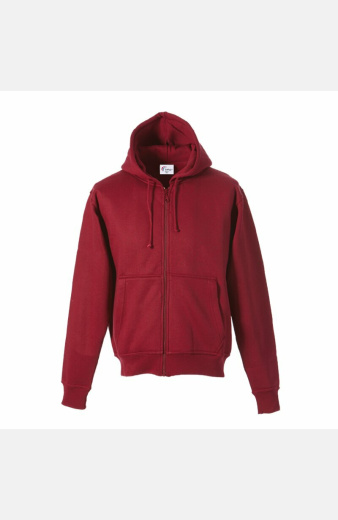 Kapuzenjacke carestin, Farbe: bordeaux, Größe: XL