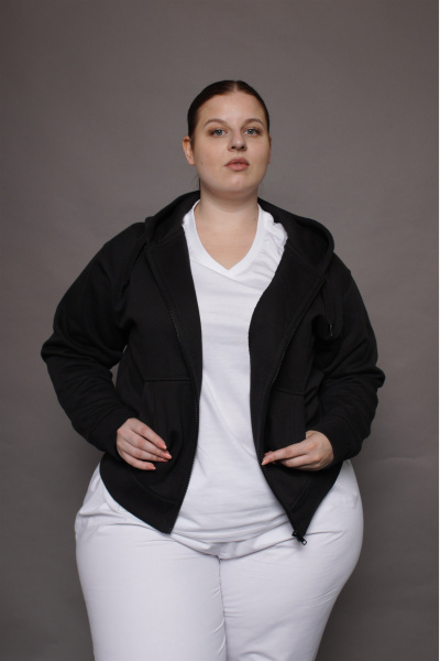 Kapuzenjacke carestin, Farbe: navy, Größe: 3XL