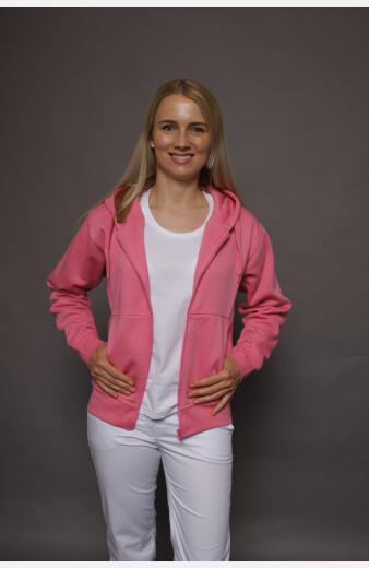 Kapuzenjacke carestin, Farbe: pink, Größe: XS