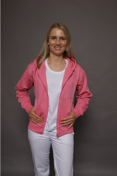 Kapuzenjacke carestin, Farbe: pink, Größe: XL