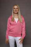 Kapuzenjacke carestin, Farbe: pink, Größe: 4XL