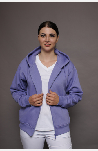 Kapuzenjacke carestin, Farbe: lila, Größe: XS