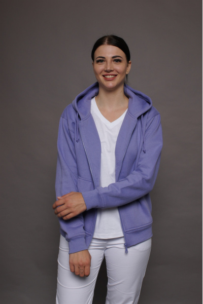 Kapuzenjacke carestin, Farbe: lila, Größe: S