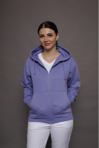 Kapuzenjacke carestin, Farbe: lila, Größe: L