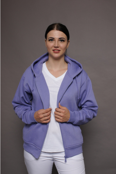 Kapuzenjacke carestin, Farbe: lila, Größe: XL