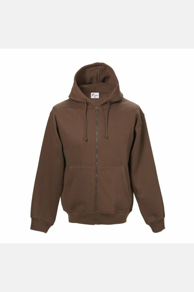 Kapuzenjacke carestin, Farbe: braun, Größe: XXL